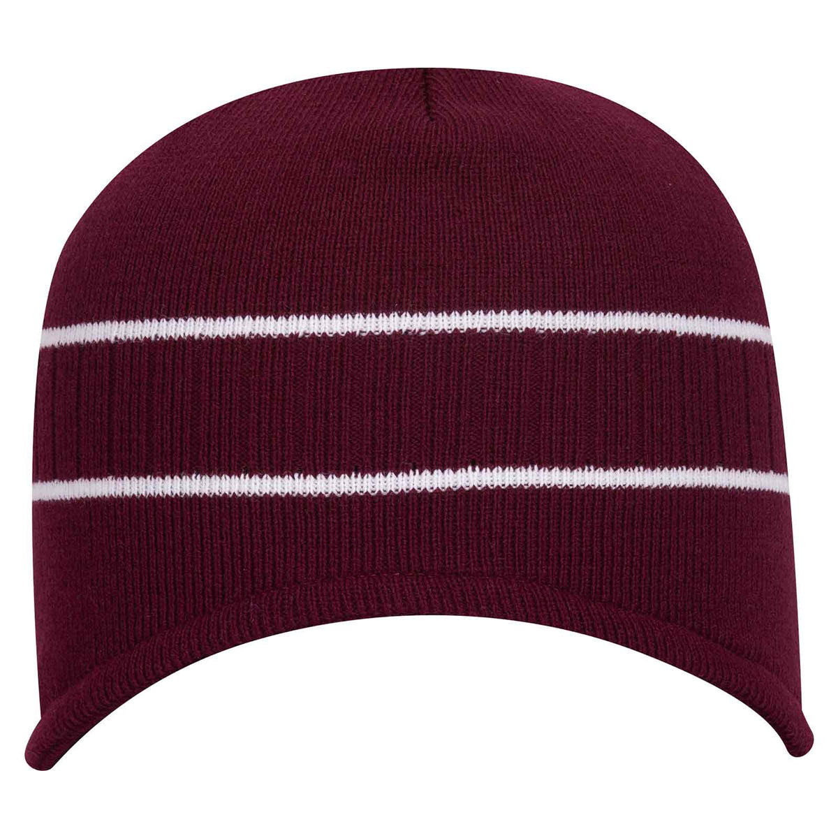 OTTO CAP Beanie with Stripes..-100-630 Otto Cap 1016 - Marn/Wht OSFM - Adult