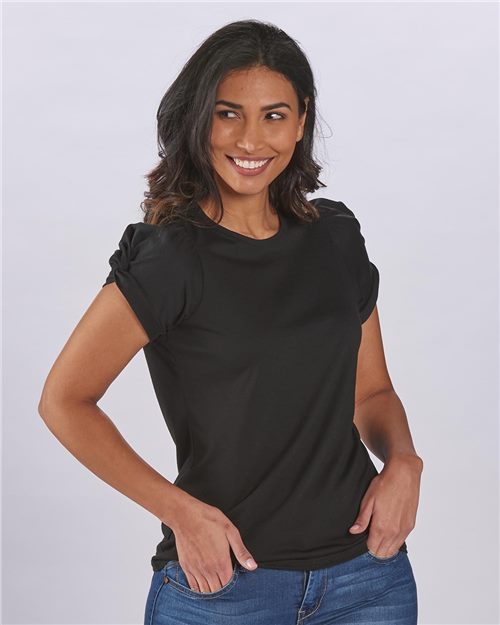 Boxercraft Women's Puff Sleeve T-Shirt - Boxercraft T28