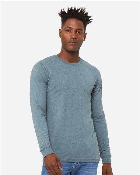 Bella + Canvas 3513 Unisex Triblend Long Sleeve Tee