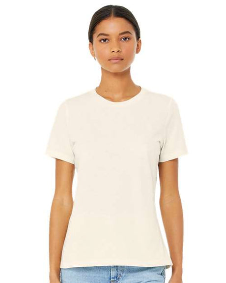 BELLA + CANVAS Women’s Relaxed Fit Heather CVC Tee - BELLA + CANVAS 6400CVC