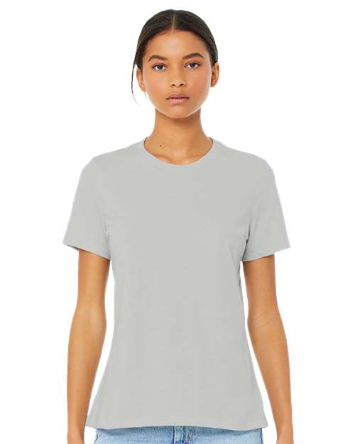 BELLA + CANVAS Women’s Relaxed Fit Heather CVC Tee - BELLA + CANVAS 6400CVC