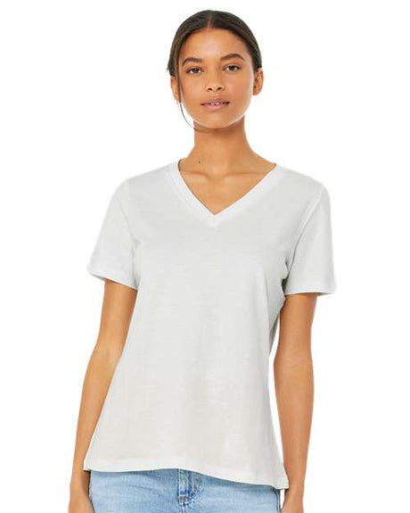 BELLA + CANVAS Women’s Relaxed Jersey V-Neck Tee - BELLA + CANVAS 6405