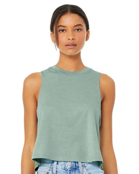BELLA + CANVAS Women's Racerback Crop Tank - BELLA + CANVAS 6682