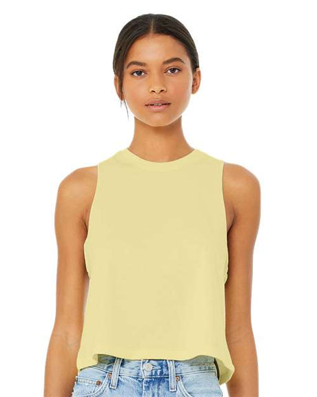 BELLA + CANVAS Women's Racerback Crop Tank - BELLA + CANVAS 6682
