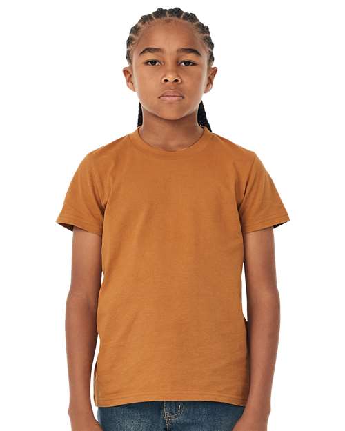 BELLA + CANVAS Youth Jersey Tee - BELLA + CANVAS 3001Y