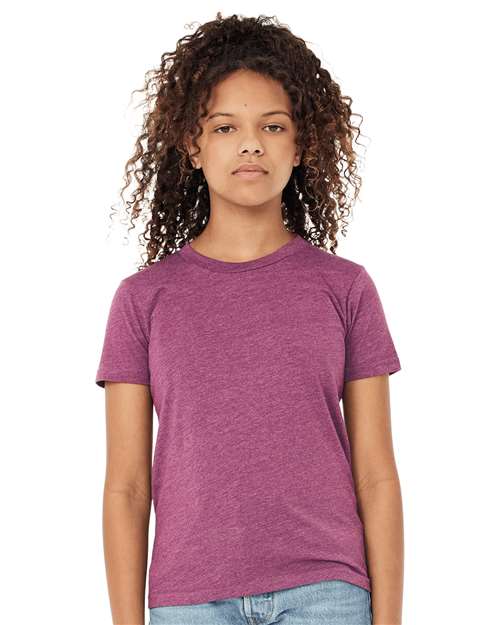 Bella + Canvas 3001YCVC Youth CVC Jersey Tee