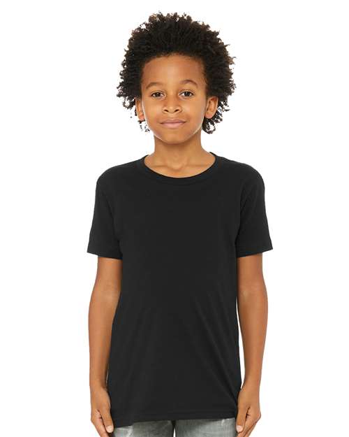 BELLA + CANVAS Youth CVC Jersey Tee - BELLA + CANVAS 3001YCVC