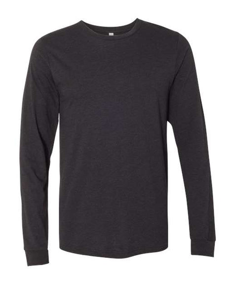 BELLA + CANVAS Heather CVC Long Sleeve Tee - BELLA + CANVAS 3501CVC