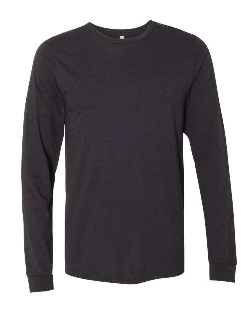 Bella + Canvas 3501CVC Heather CVC Long Sleeve Tee