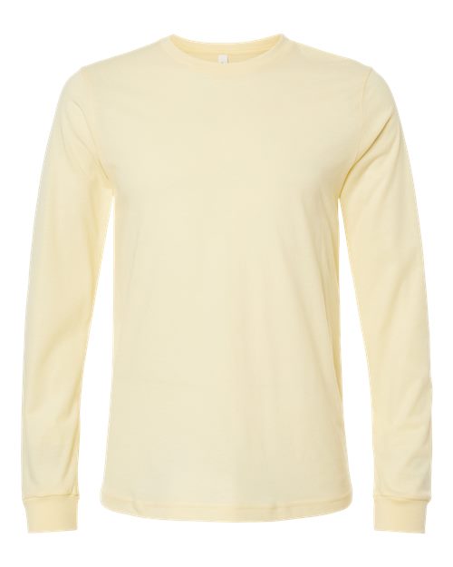 Bella + Canvas 3501CVC Heather CVC Long Sleeve Tee