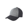 Jersey Front Cap DRI-EQUIP Vintage Heather/Iron Grey