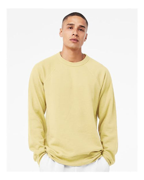 BELLA + CANVAS Unisex Sponge Fleece Raglan Crewneck Sweatshirt - BELLA + CANVAS 3901