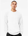 Bella + Canvas 3901 Unisex Sponge Fleece Raglan Crewneck Sweatshirt