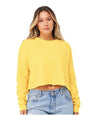 BELLA + CANVAS Women's Crop Fleece Crewneck Sweatshirt - BELLA + CANVAS 7503