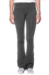 Royal Apparel 1004 Women's Cotton Spandex Yoga Pant - Asphalt