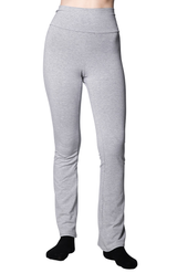 Royal Apparel 1004 Women's Cotton Spandex Yoga Pant - Heather Grey