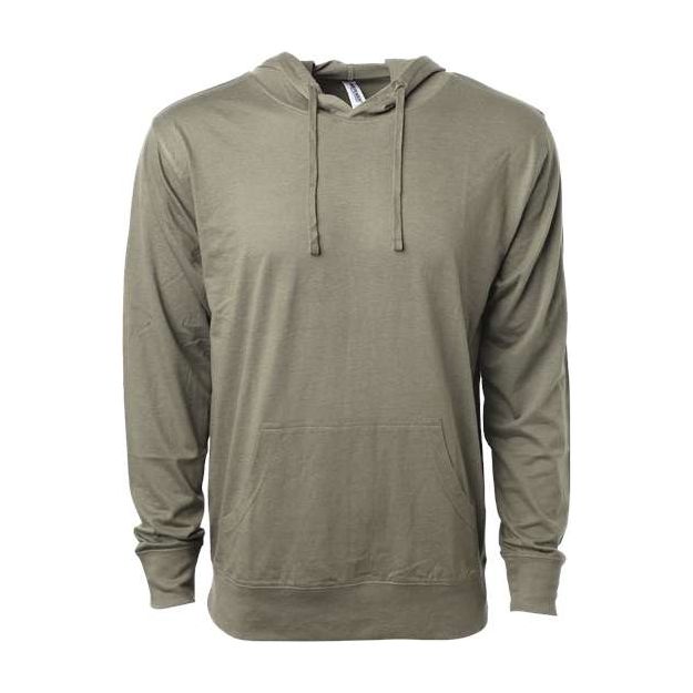 Independent Trading Co. Lightweight Hooded Pullover T-Shirt - Independent Trading Co. SS150J Independent Trading Co. Olive XS