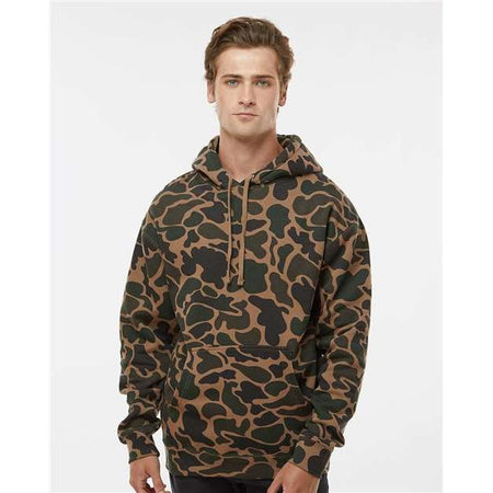 Independent Trading Co. Heavyweight Hooded Sweatshirt - Duck Camo - Independent Trading Co. IND4000 Independent Trading Co. Duck Camo XS