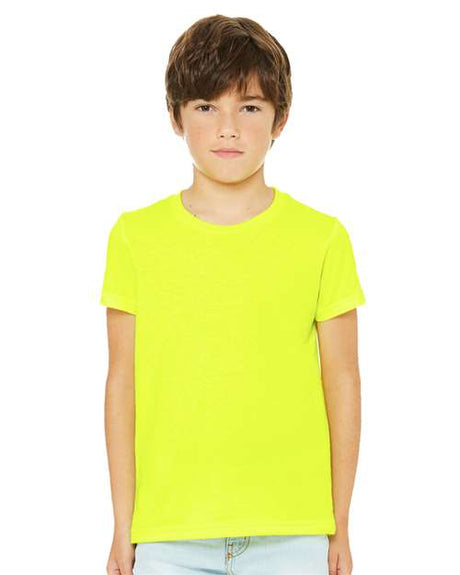 Bella + Canvas 3001YCVC Youth CVC Jersey Tee