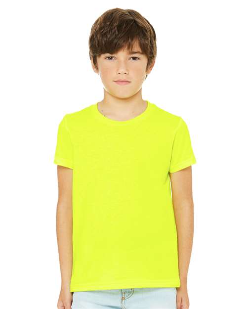 Bella + Canvas 3001YCVC Youth CVC Jersey Tee