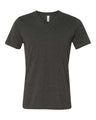 BELLA + CANVAS Unisex Heather CVC V-Neck Tee - BELLA + CANVAS 3005CVC