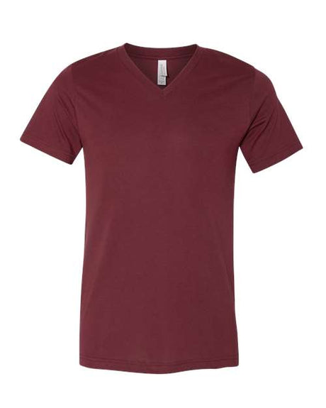 BELLA + CANVAS Unisex Heather CVC V-Neck Tee - BELLA + CANVAS 3005CVC