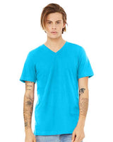 Bella + Canvas 3005CVC Unisex Heather CVC V-Neck Tee