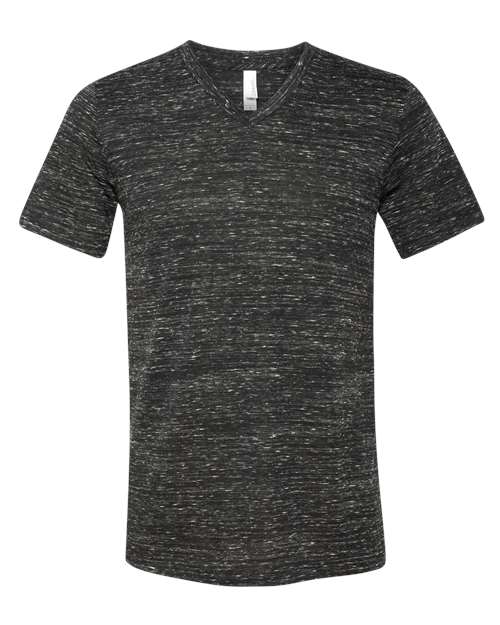 BELLA + CANVAS Unisex Textured Jersey V-Neck Tee - BELLA + CANVAS 3655