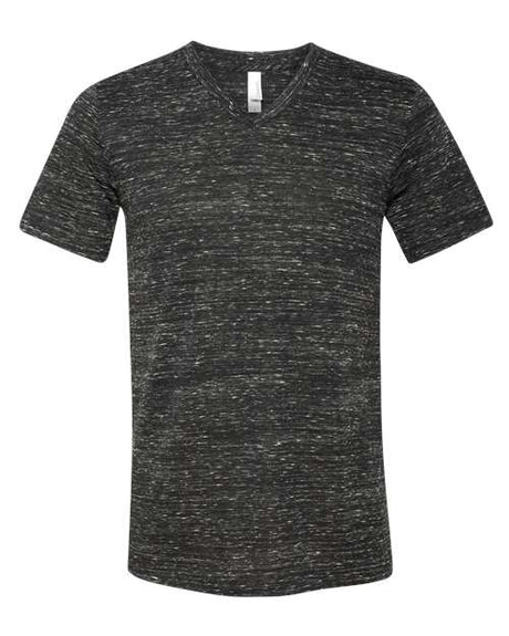 BELLA + CANVAS Unisex Textured Jersey V-Neck Tee - BELLA + CANVAS 3655