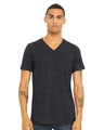 Bella + Canvas 3655 Unisex Textured Jersey V-Neck Tee
