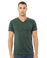 Bella + Canvas 3655 Unisex Textured Jersey V-Neck Tee