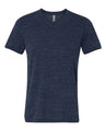 Bella + Canvas 3655 Unisex Textured Jersey V-Neck Tee