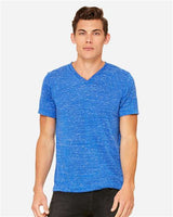 BELLA + CANVAS Unisex Textured Jersey V-Neck Tee - BELLA + CANVAS 3655