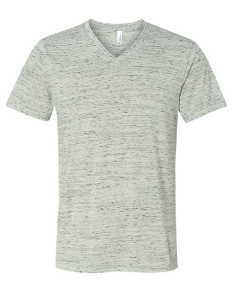 BELLA + CANVAS Unisex Textured Jersey V-Neck Tee - BELLA + CANVAS 3655