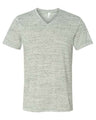 Bella + Canvas 3655 Unisex Textured Jersey V-Neck Tee