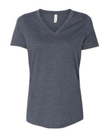 BELLA + CANVAS Women's Relaxed Heather CVC V-Neck Tee - BELLA + CANVAS 6405CVC