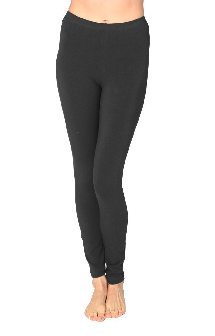 Royal Apparel 1007 Women's Cotton Spandex Leggings - Asphalt