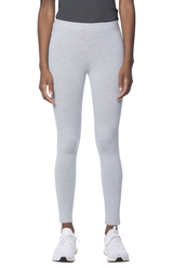 Royal Apparel 1007 Women's Cotton Spandex Leggings - Heather Grey