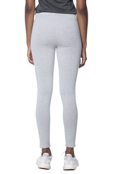 Royal Apparel 1007 Women's Cotton Spandex Leggings - Heather Grey