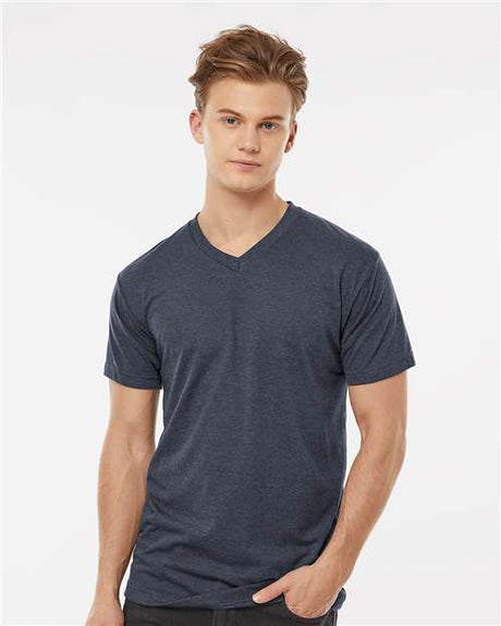 Tultex Men's Poly-Rich V-Neck T-Shirt - Tultex 207