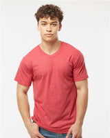 Tultex Men's Poly-Rich V-Neck T-Shirt - Tultex 207