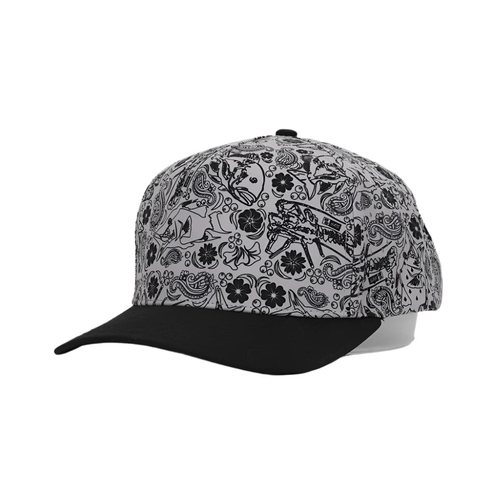 1010 Hats 615 5 - Panel Dryfit Performance Hat BLACK REEF Adjustable Hats
