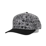 1010 Hats 615 5 - Panel Dryfit Performance Hat BLACK REEF Adjustable Hats