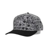 1010 Hats 615 5 - Panel Dryfit Performance Hat BLACK REEF Adjustable Hats