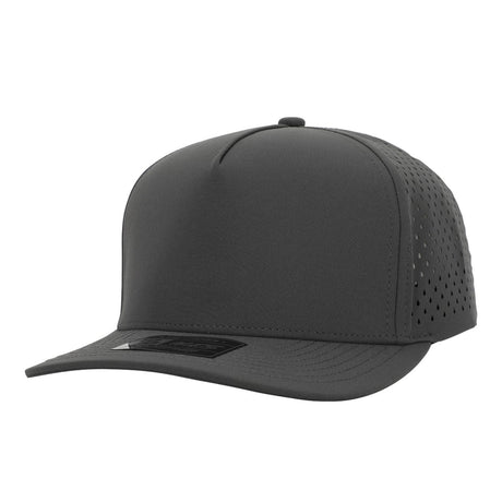 1010 Hats 615 5 - Panel Dryfit Performance Hat DARK GRAY Adjustable Hats