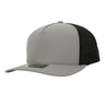 1010 Hats 615 5 - Panel Dryfit Performance Hat LIGHT GRAY/BLACK Adjustable Hats
