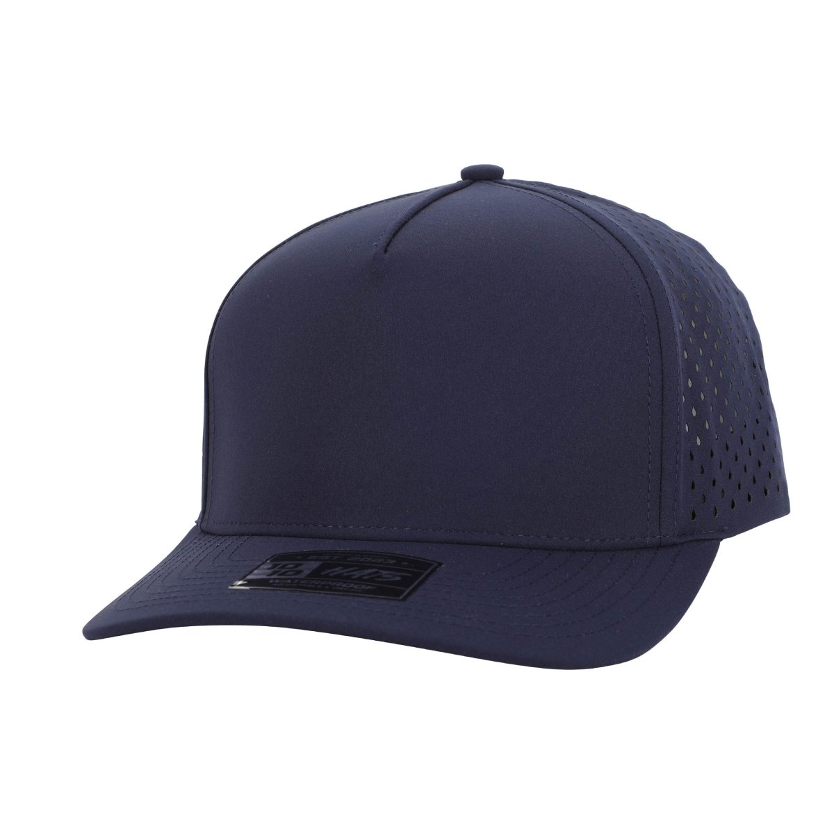 1010 Hats 615 5 - Panel Dryfit Performance Hat NAVY Adjustable Hats