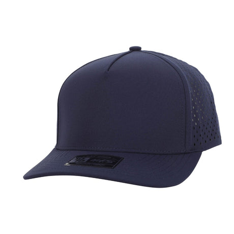1010 Hats 615 5 - Panel Dryfit Performance Hat NAVY Adjustable Hats