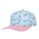 1010 Hats 615 5 - Panel Dryfit Performance Hat PINK FLAMINGO/PINK Adjustable Hats