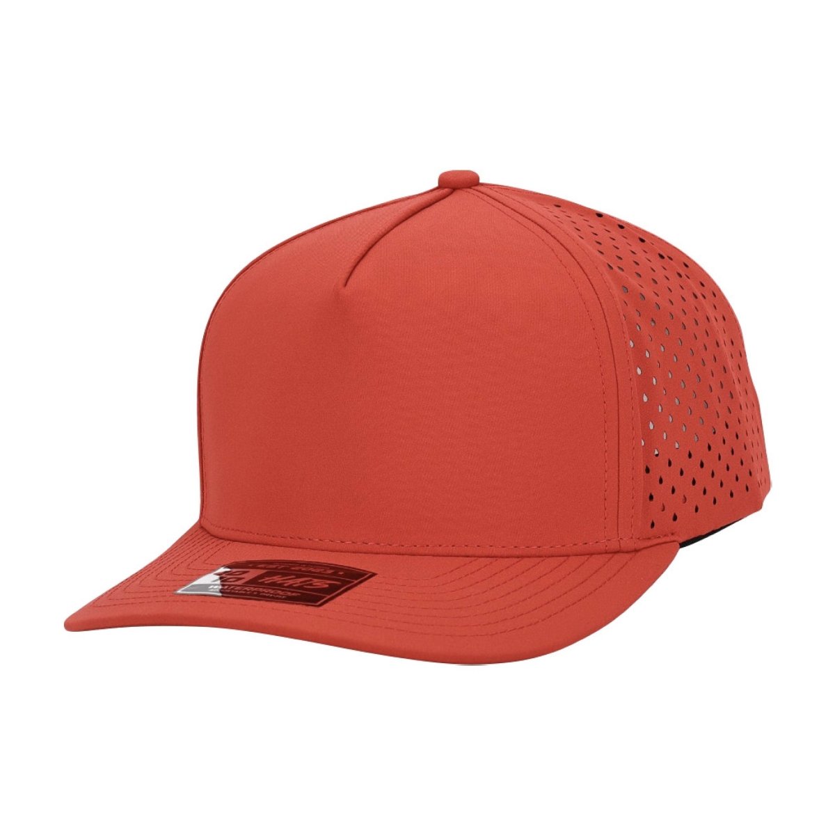 1010 Hats 615 5 - Panel Dryfit Performance Hat RED Adjustable Hats